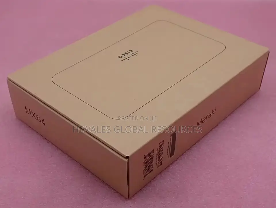 MX64-HW, Cisco Meraki MX64 Router,250Mbps Throughput/2xGE WAN/Firewall