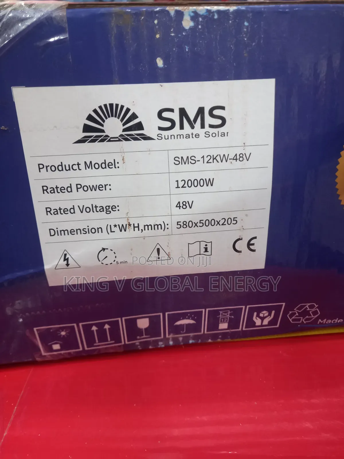 SMS 12kva/48v Hybrid Solar Inverter