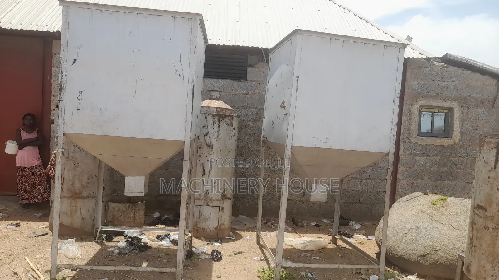 Storage Tanks Silos for Rice Paddy and Grains  