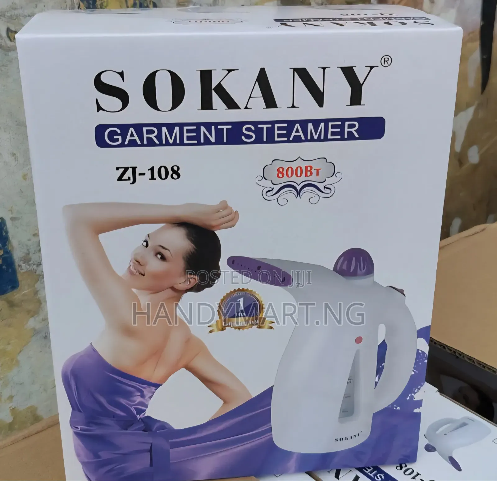 Sokany Garment Steamer (Model ZJ-108) 15% OFF