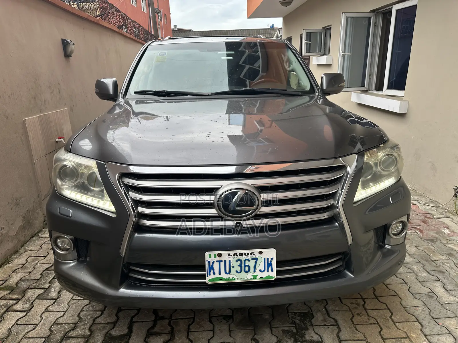 Lexus LX 570 AWD 2014 Gray