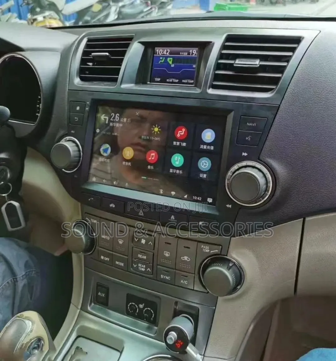 Toyota Highlander 2008-2013 12.3" Android Screen Standing GPS Nav Sys