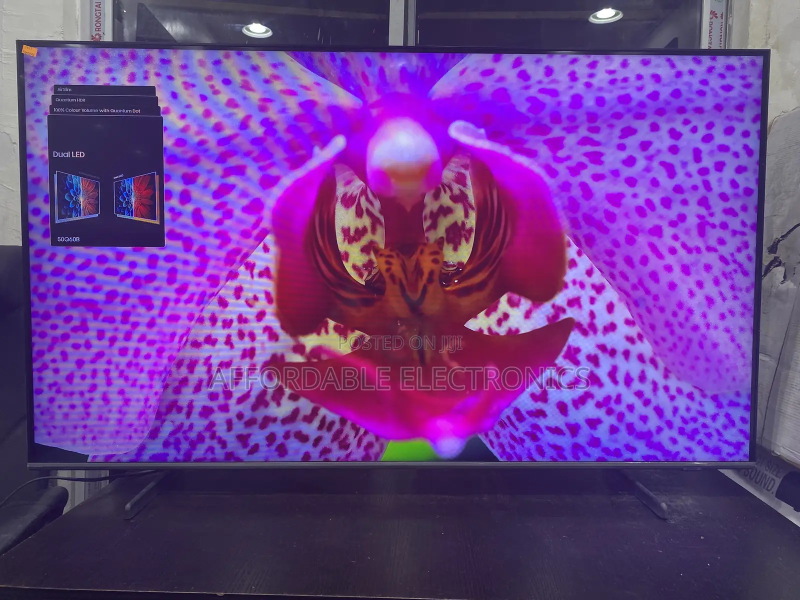 50” Samsung Qled Q60b Display Smart TV