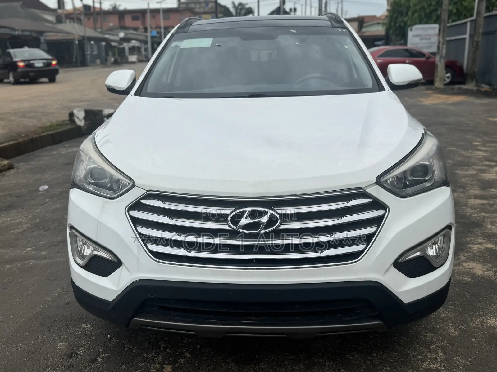 Hyundai Santa Fe Limited 4dr SUV (3.3L 6cyl 6A) 2015 White