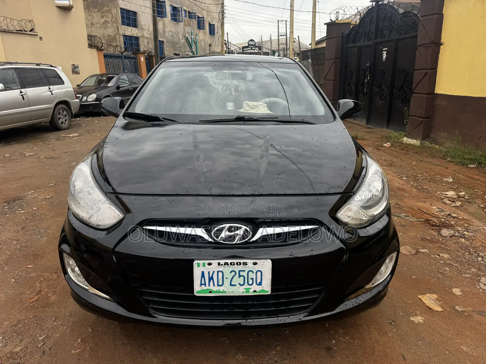 Hyundai Accent GLS 4dr Sedan (1.6L 4cyl 6M) 2014 Black