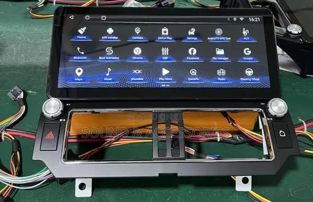 Toyota Prado 2010-2013 12.3" Android Screen Standing GPS Navign System