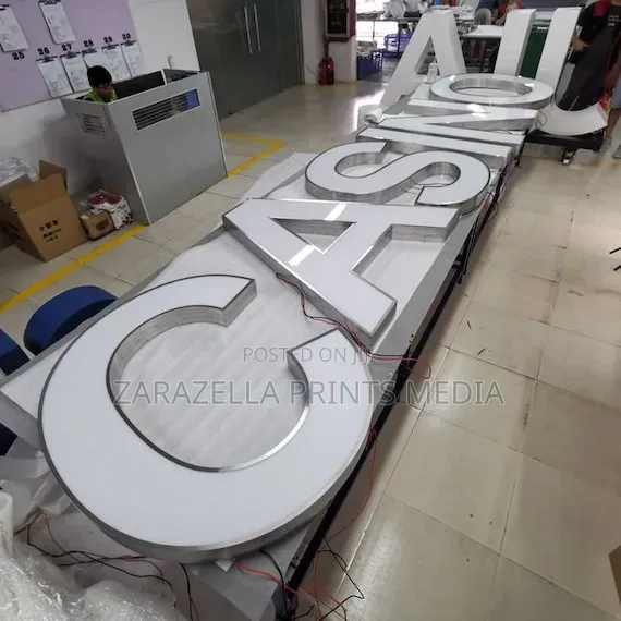 3D Signage Production