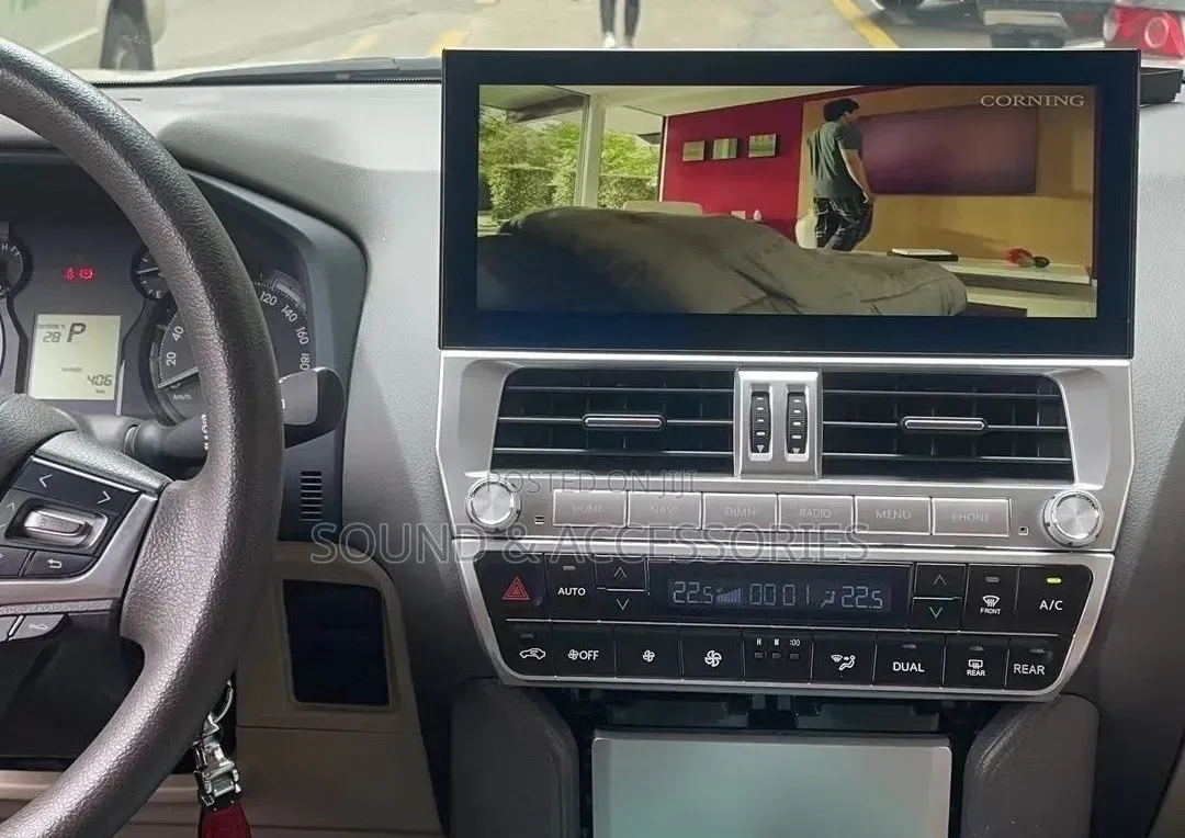 Toyota Prado 2018-2022 12.3" Android Screen Standing GPS Navign System