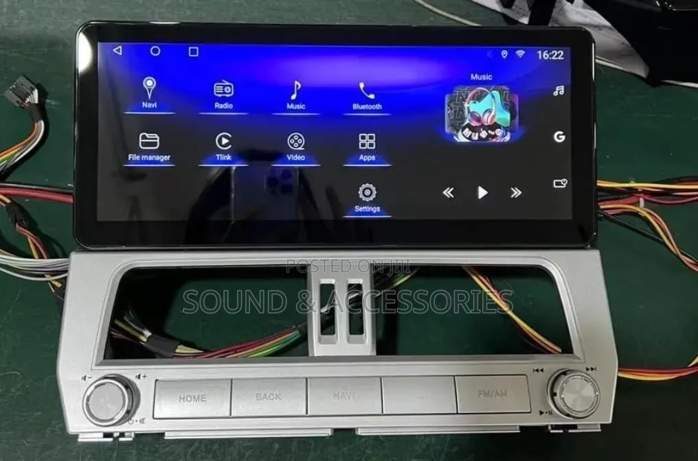 Toyota Prado 2018-2022 12.3" Android Screen Standing GPS Navign System