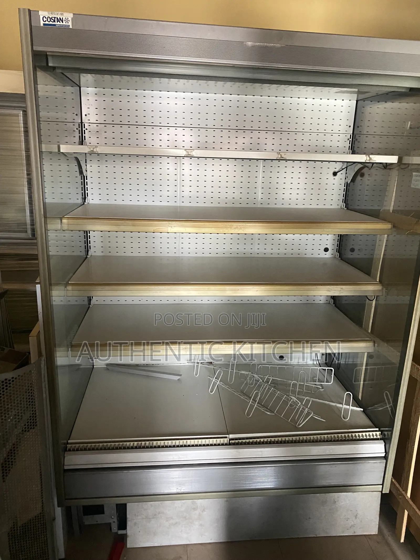 Open Chiller for Fruits and Drinks