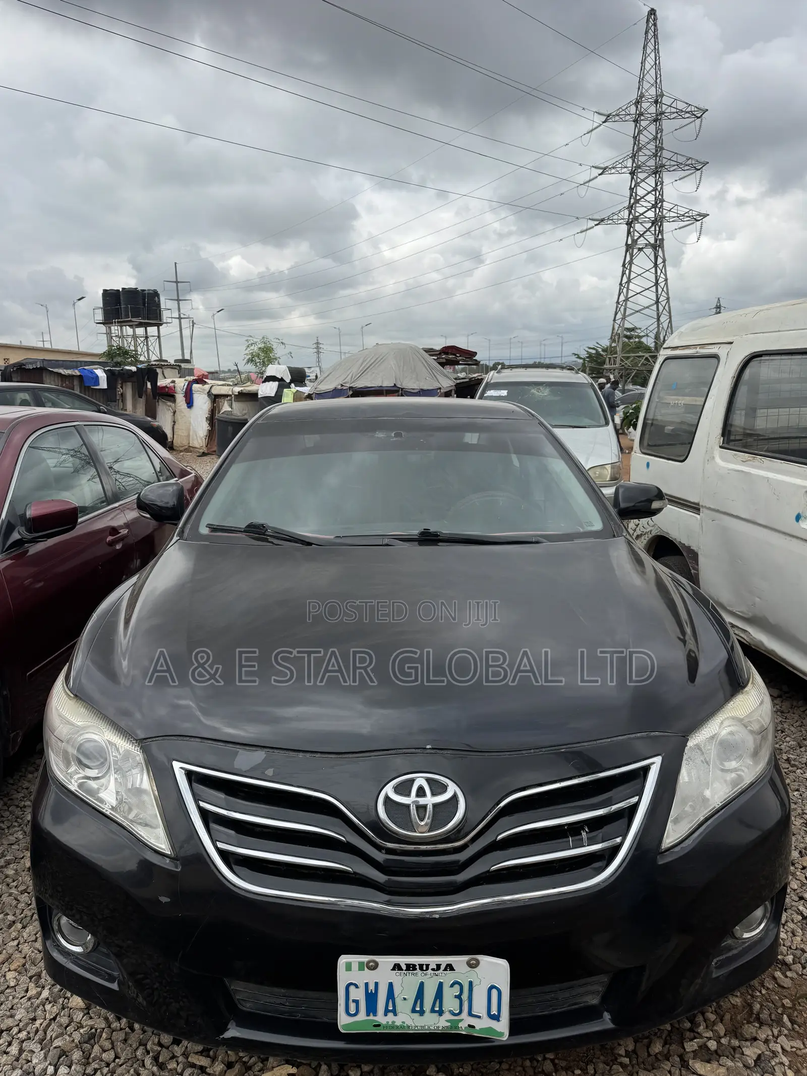 Toyota Camry 2.4 LE 2008 Black