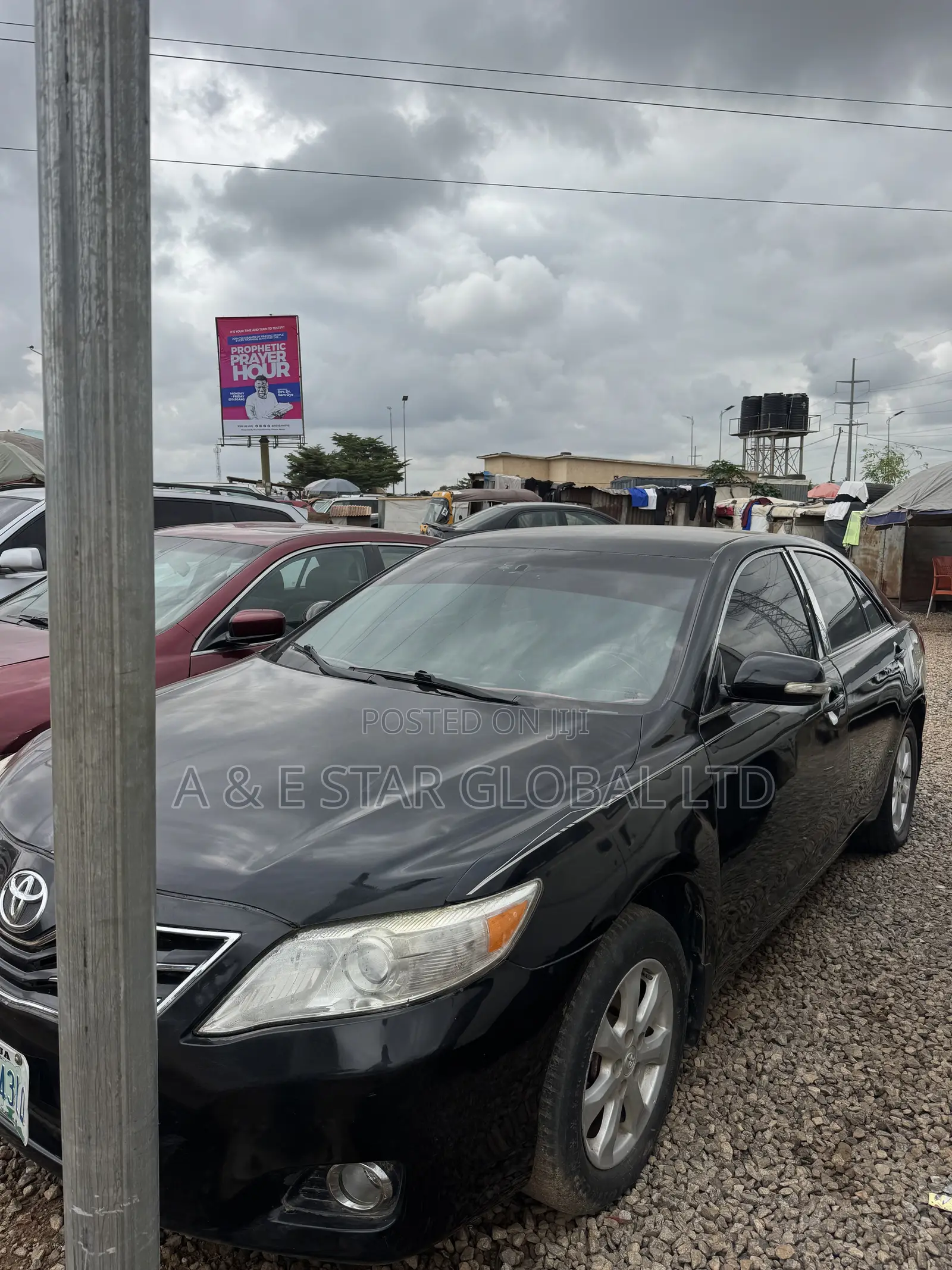 Toyota Camry 2.4 LE 2008 Black