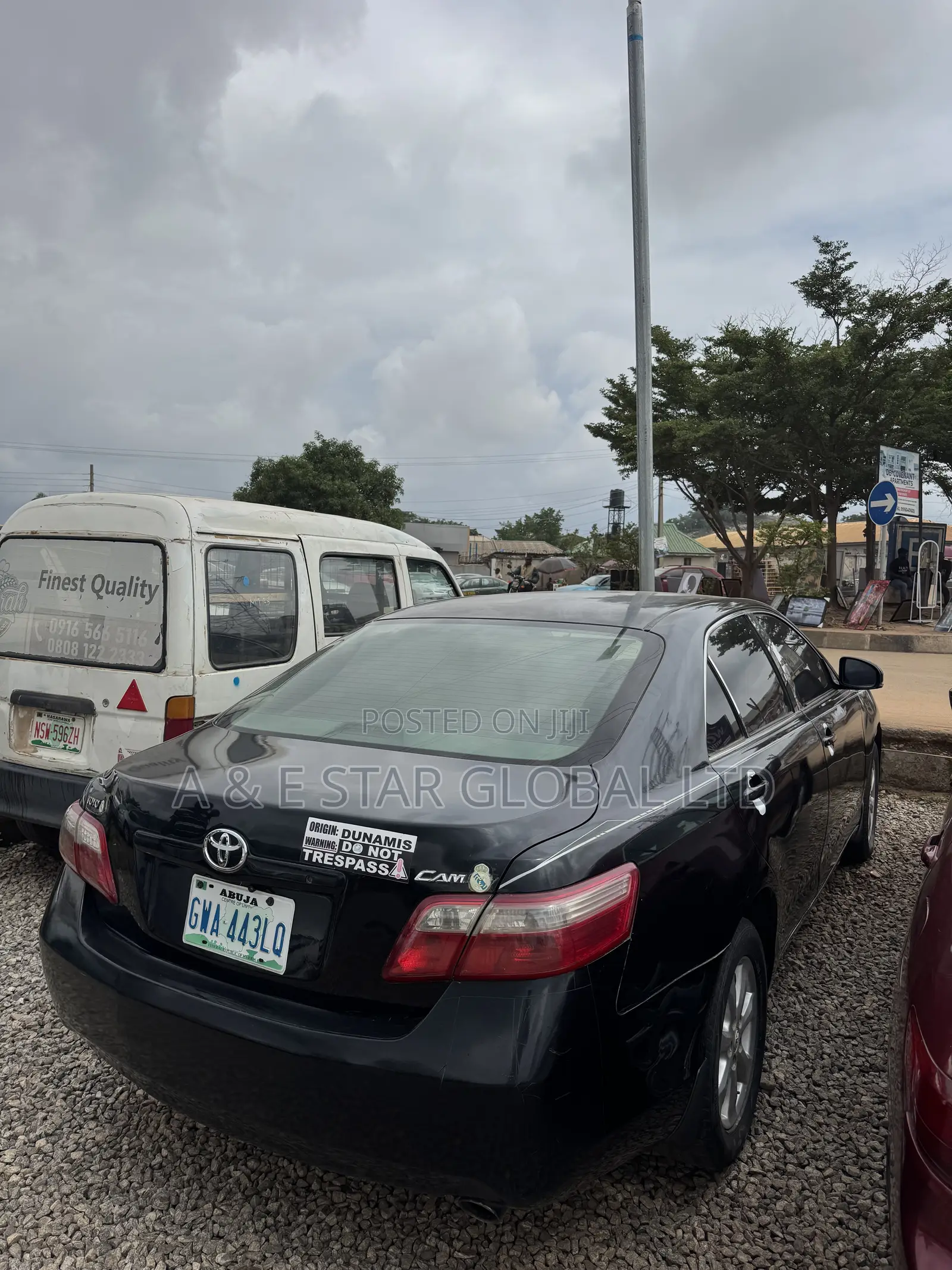 Toyota Camry 2.4 LE 2008 Black
