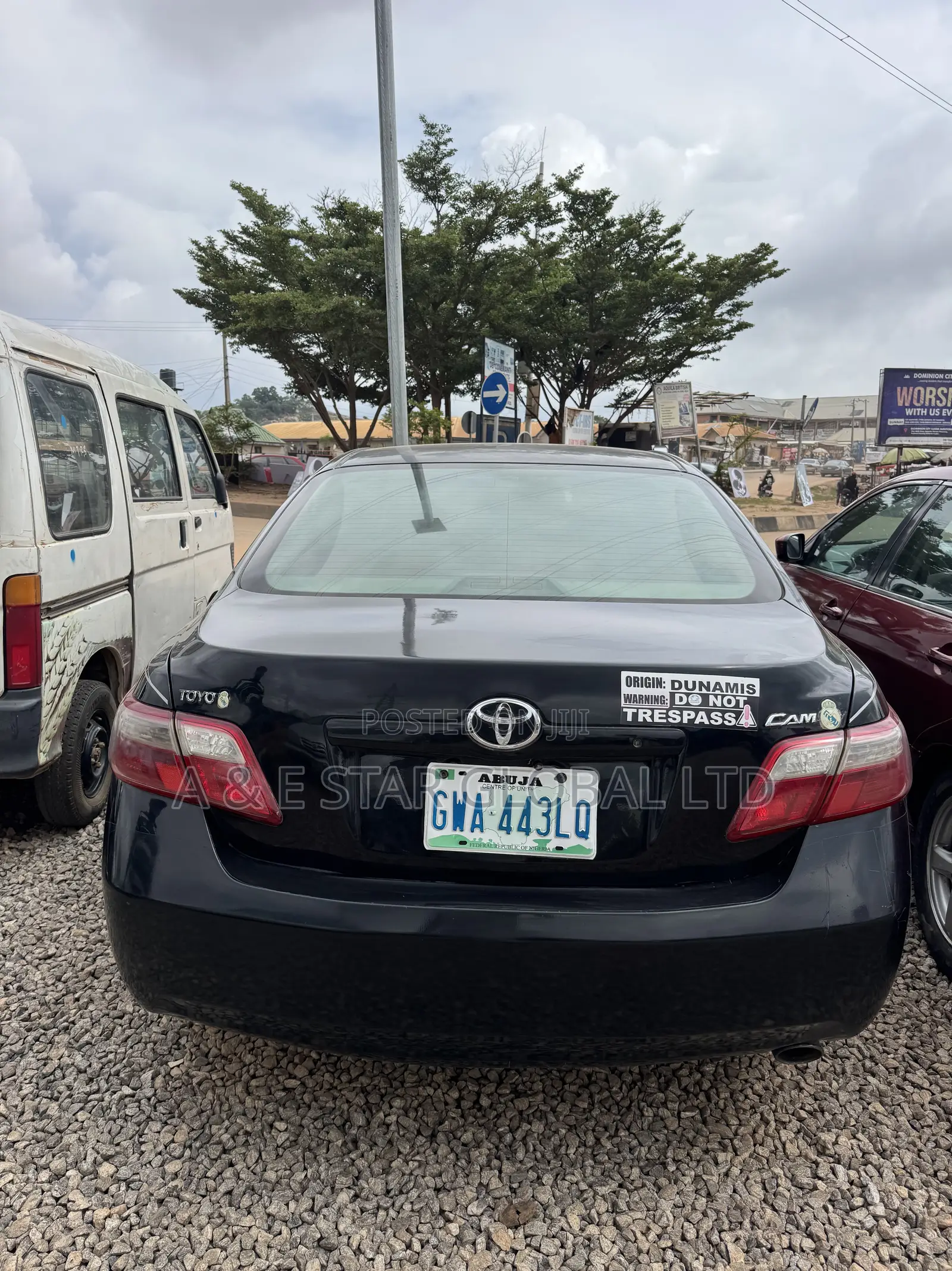 Toyota Camry 2.4 LE 2008 Black