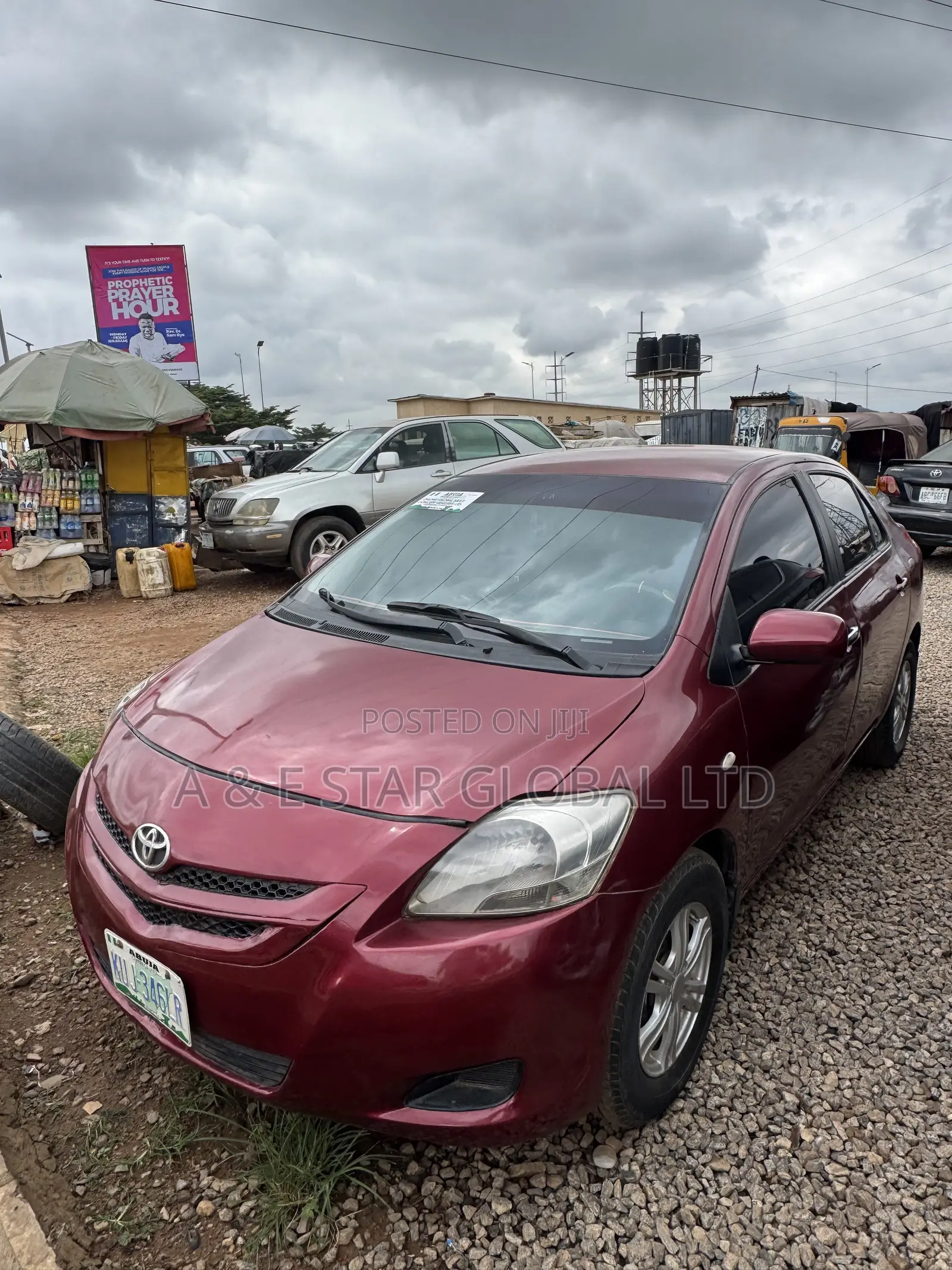Toyota Yaris 2008 Red