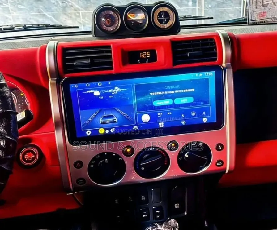 Toyota Fj Cruiser 2007-2022 12.3" Android Screen GPS Navigation System
