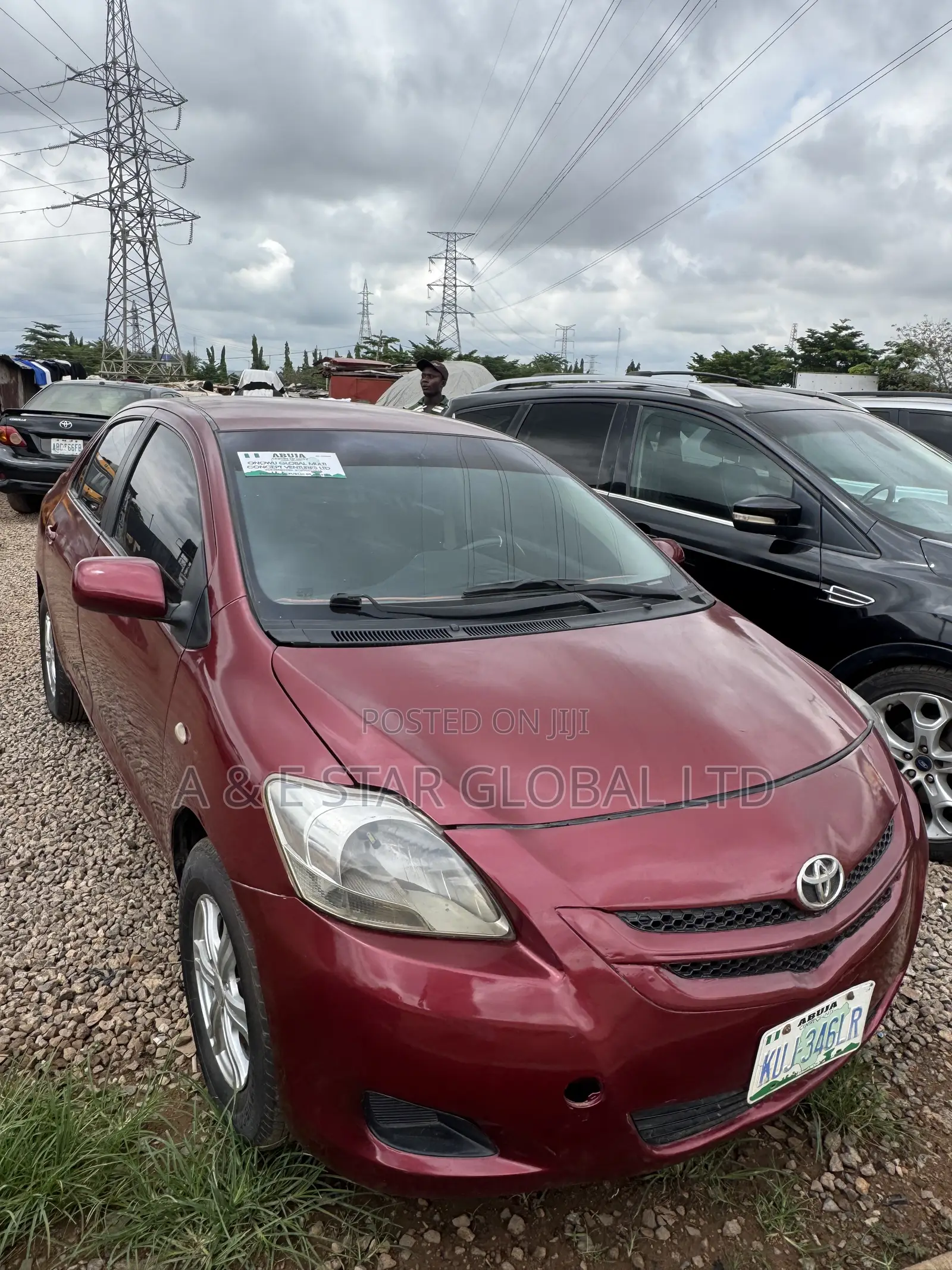 Toyota Yaris 2008 Red