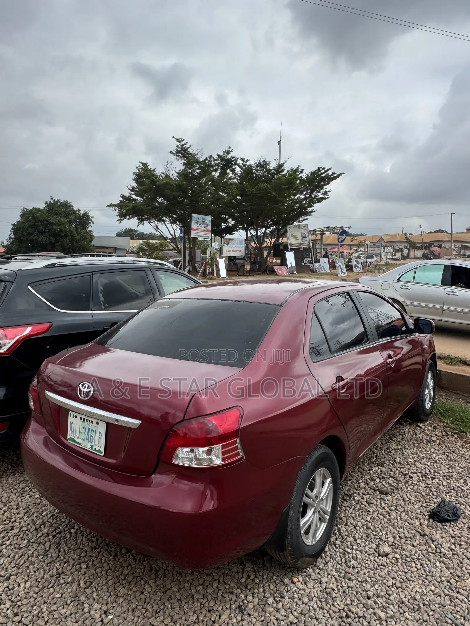 Toyota Yaris 2008 Red