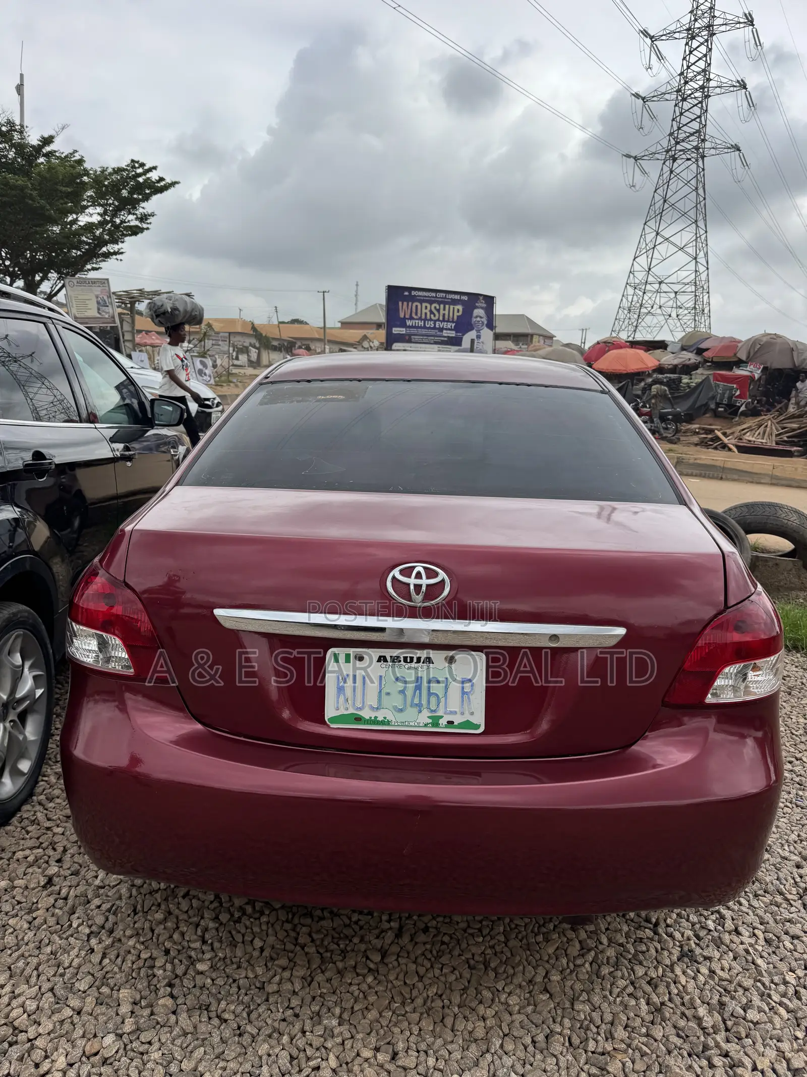 Toyota Yaris 2008 Red