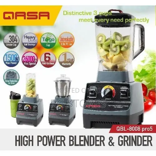Qasa QBL-8008 Pro5 High Power Blender.