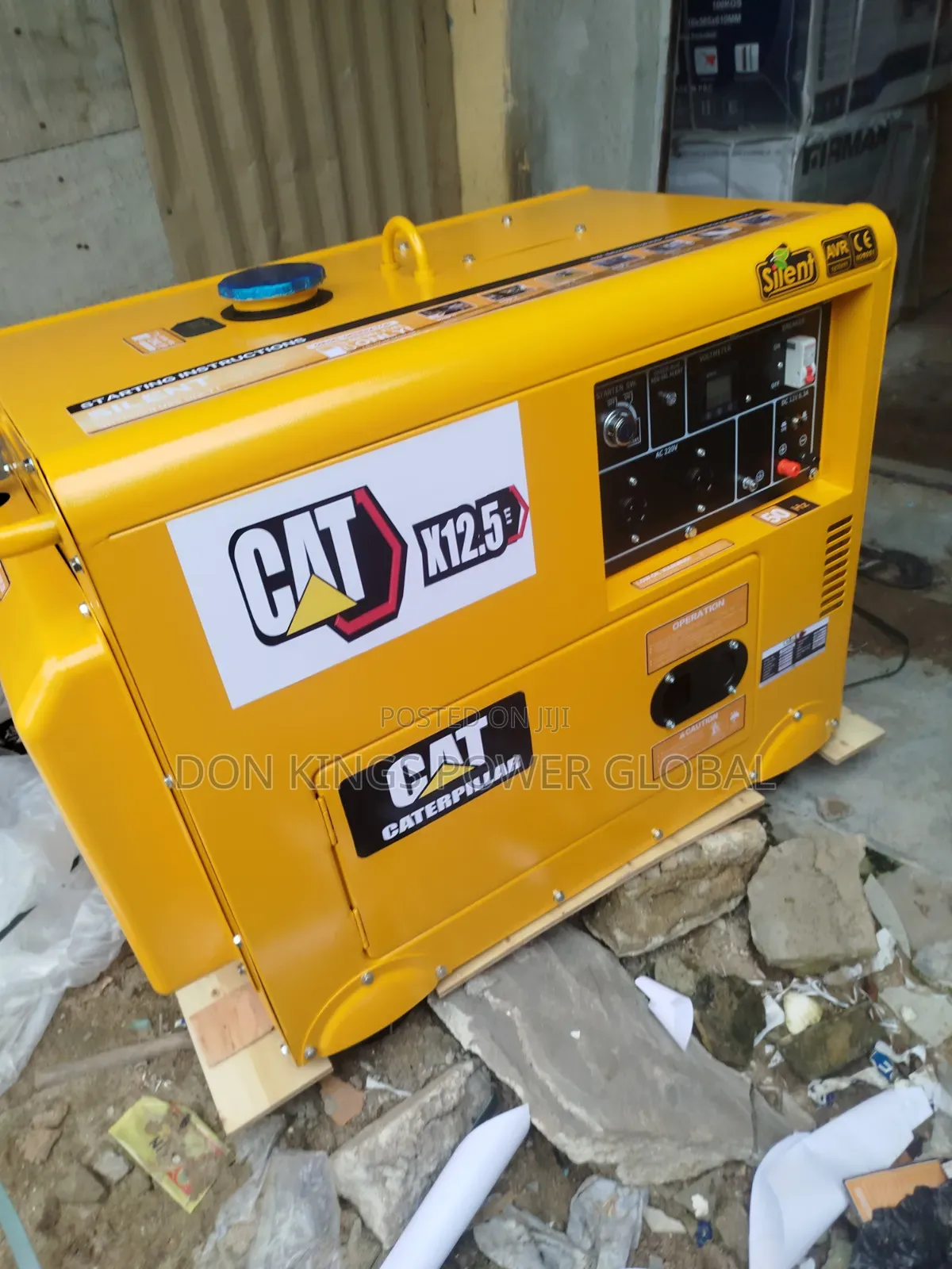 CAT 10.0KVA Soundproof Diesel Generator