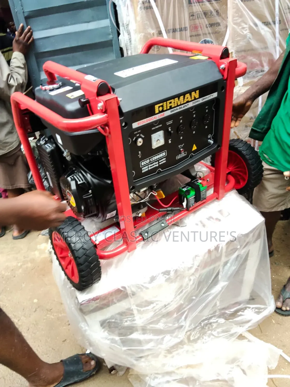 FIRMAN ECO12990ES 12KVA Key Start Petrol Generator
