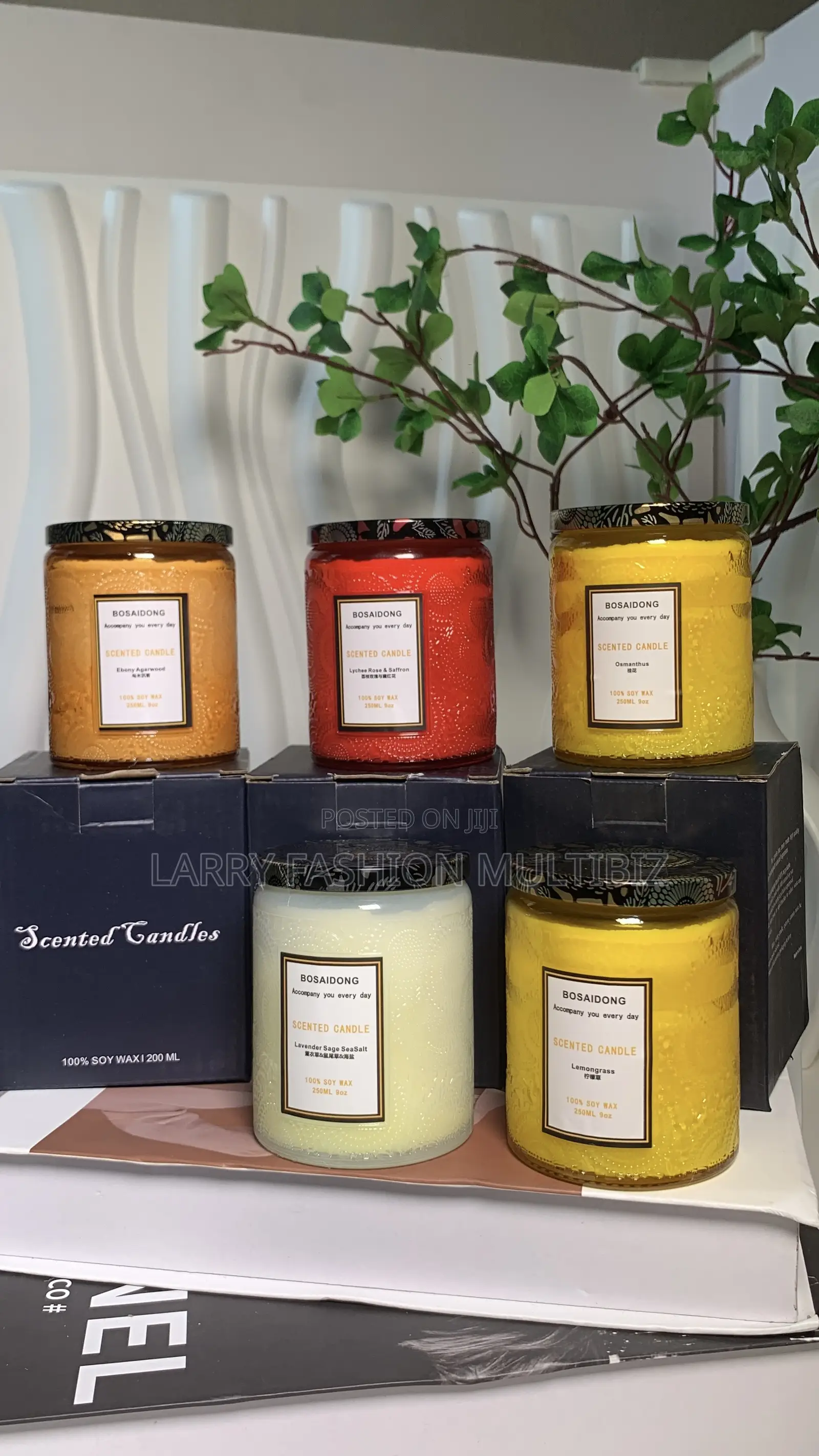 Aromatherapy Scented Candle