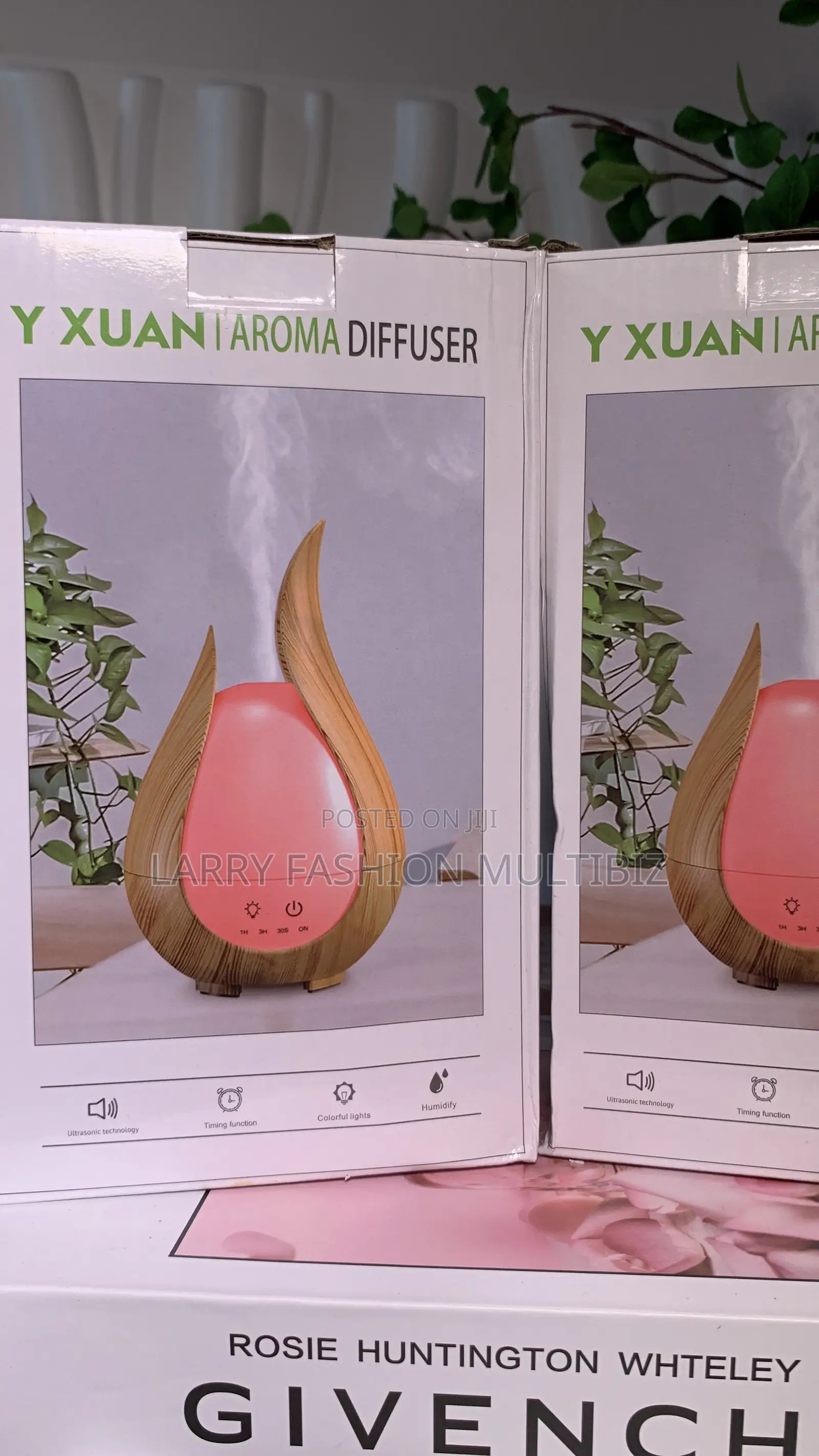 200ml Duel Ear Wood Grain Humidifier