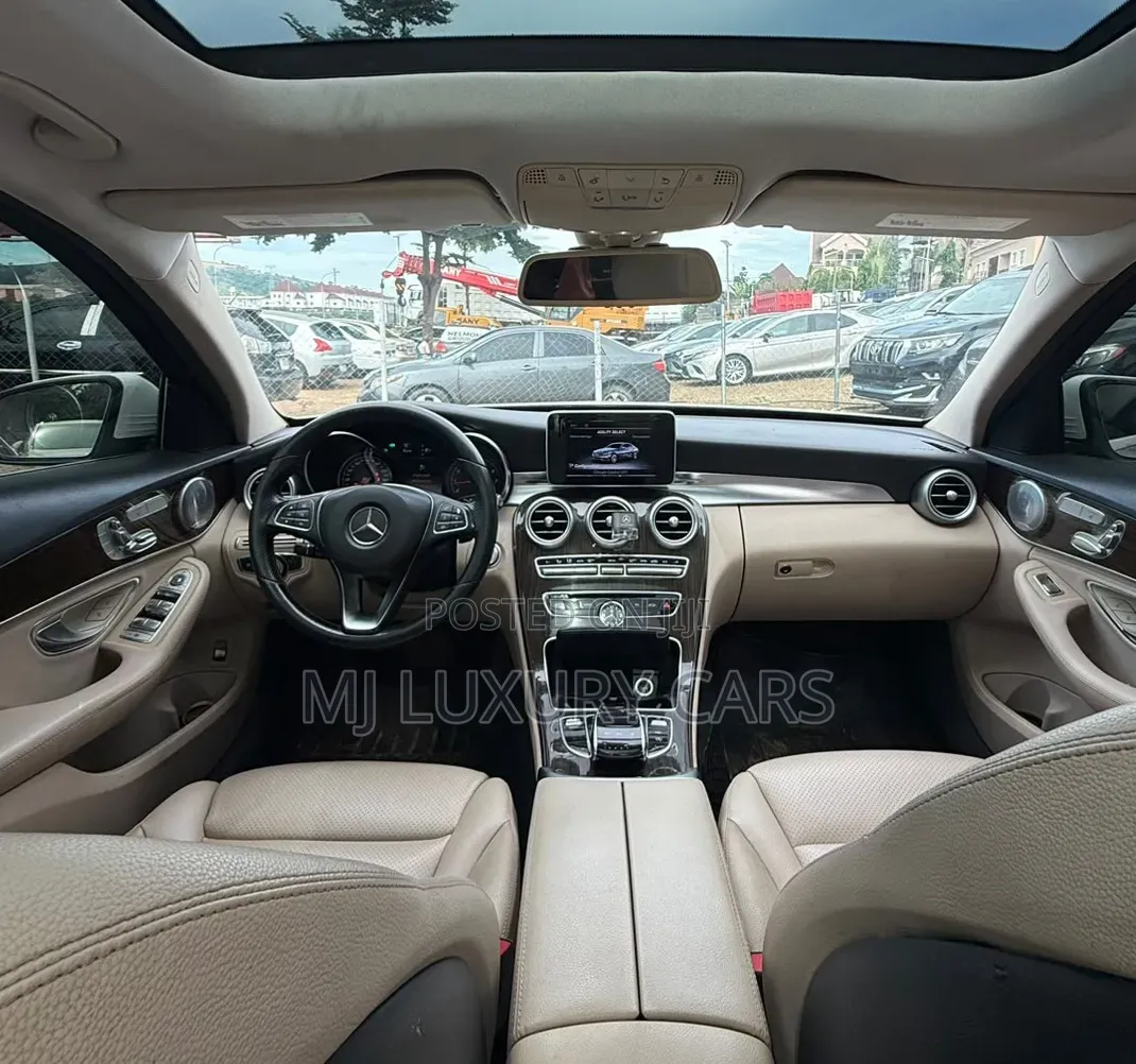 Mercedes-Benz C300 2015 White