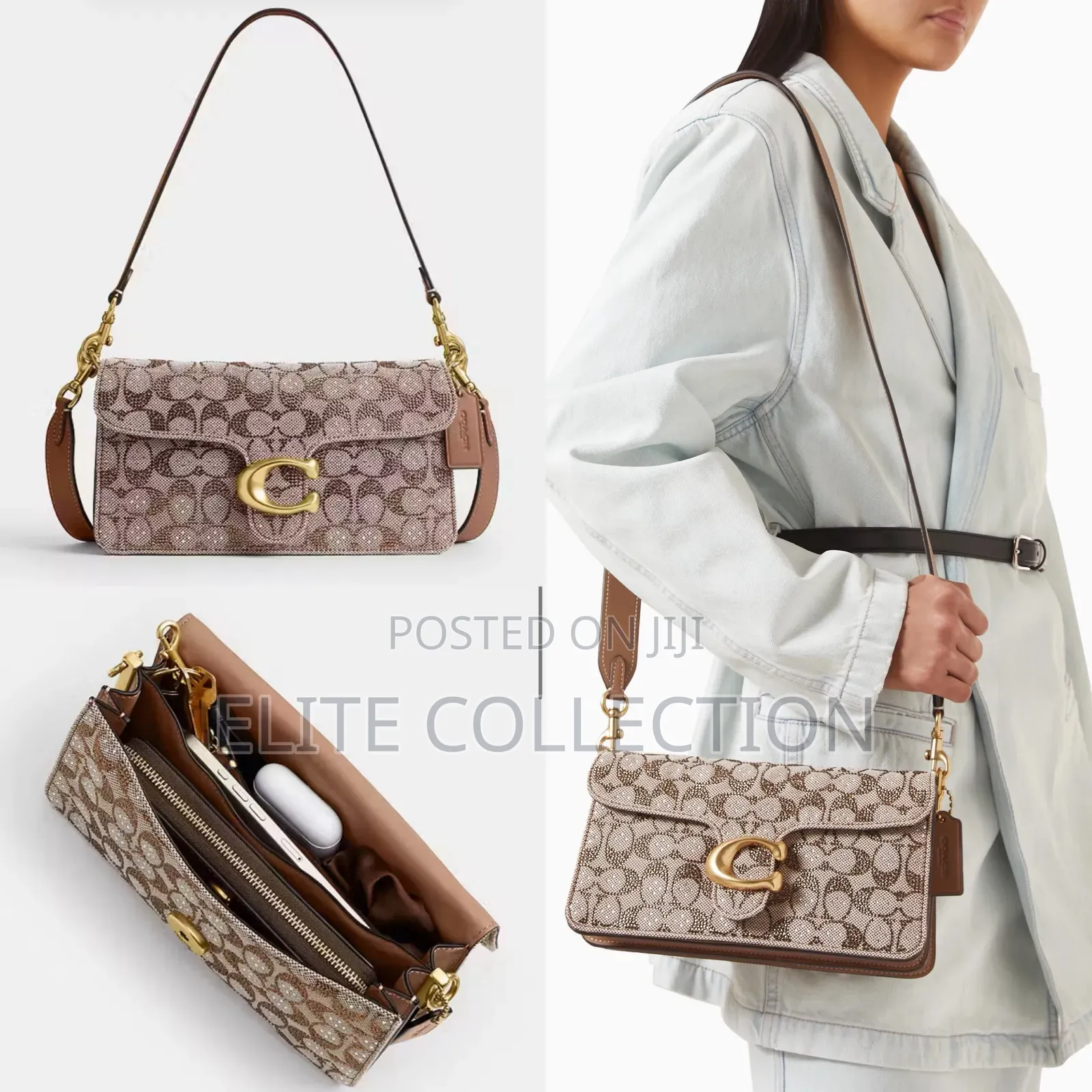 Luxury Coach Tabby Comes With a Long and Short Strap