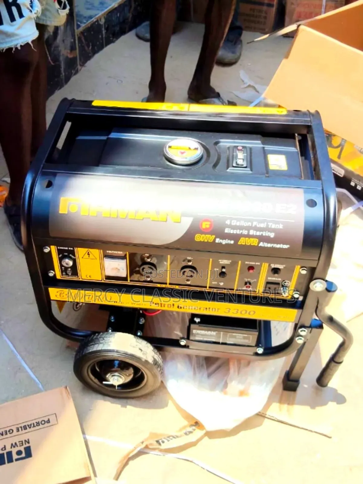 Firman FPG4800E2 3.3KVA Key Start Petrol Generator – 100% Copper Coil