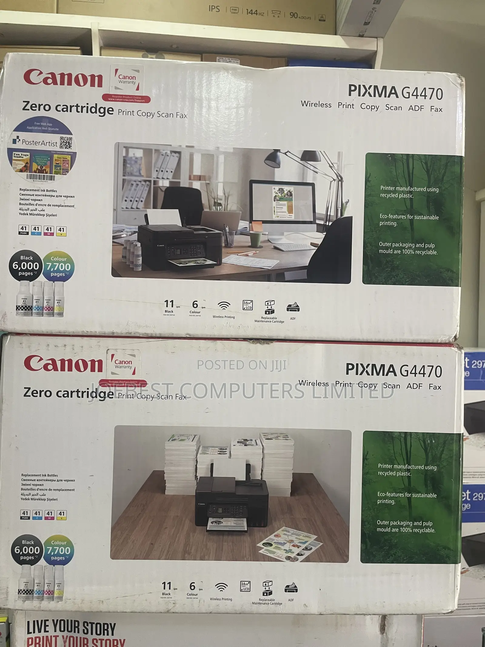 Cannon Pixma G4470 Wireless,Print,Scan,Copy,Adf