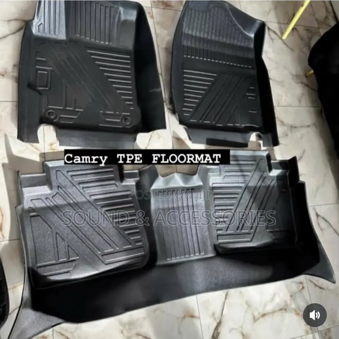 Toyota Camry Custom Fit Single Layer Tpe Luxury Car Floormat
