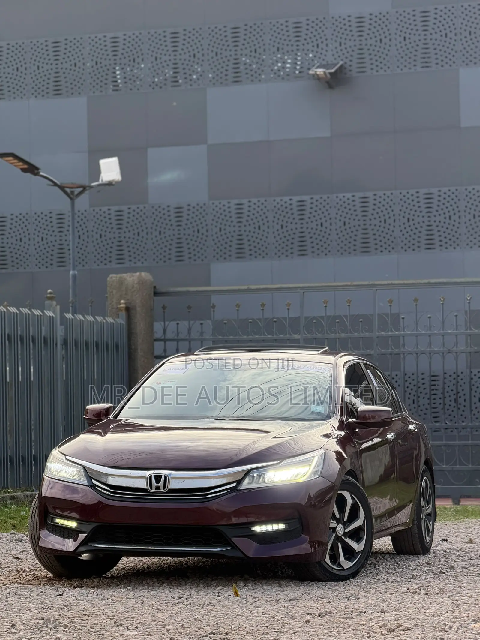Honda Accord 2017 Maroon