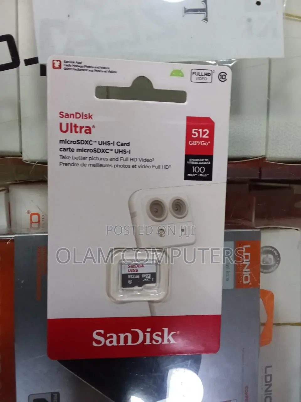 SanDisk Ultra MicroSDXC-I Card, 512GB