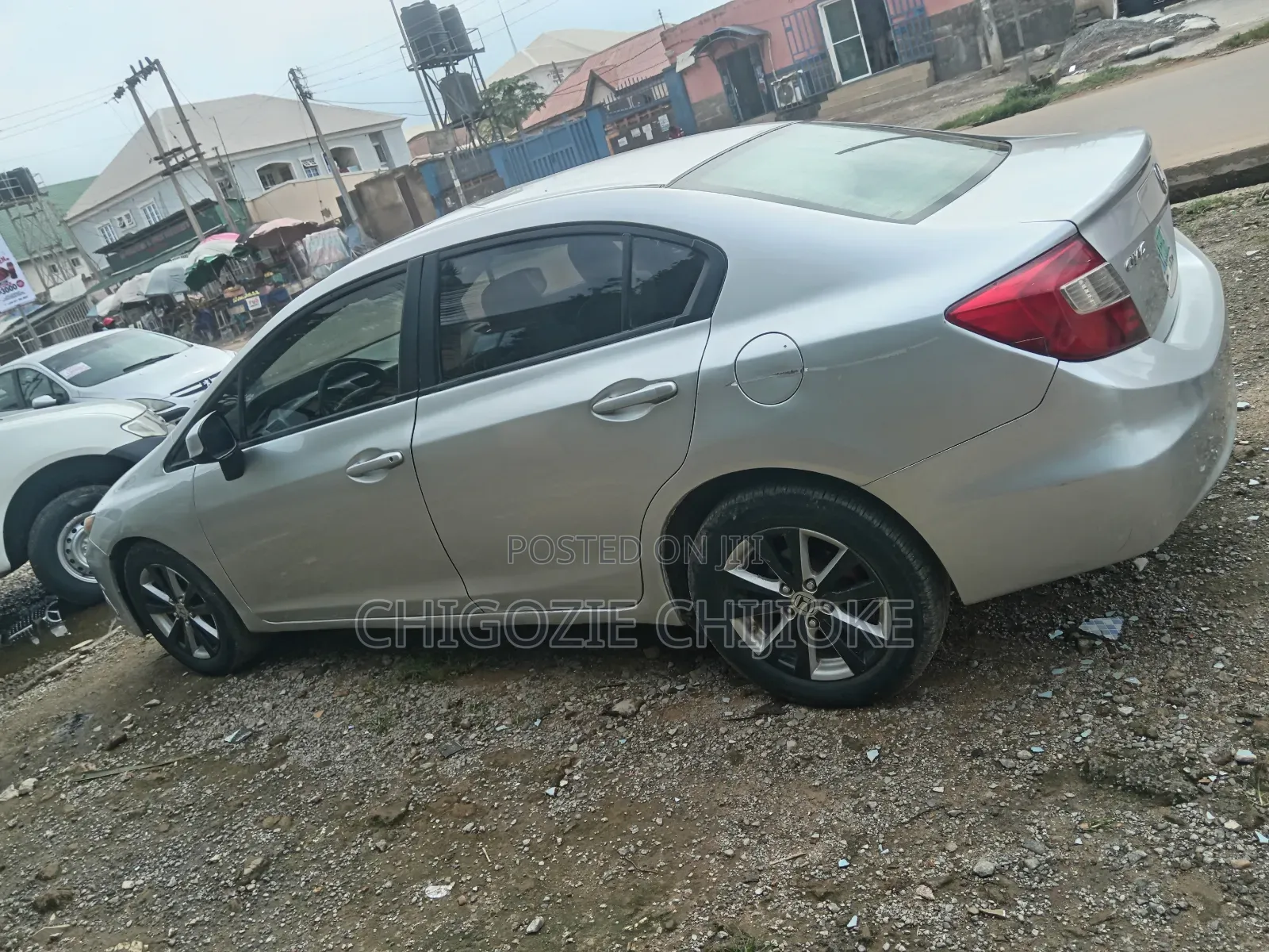 Honda Civic Sedan EX 2013 Silver