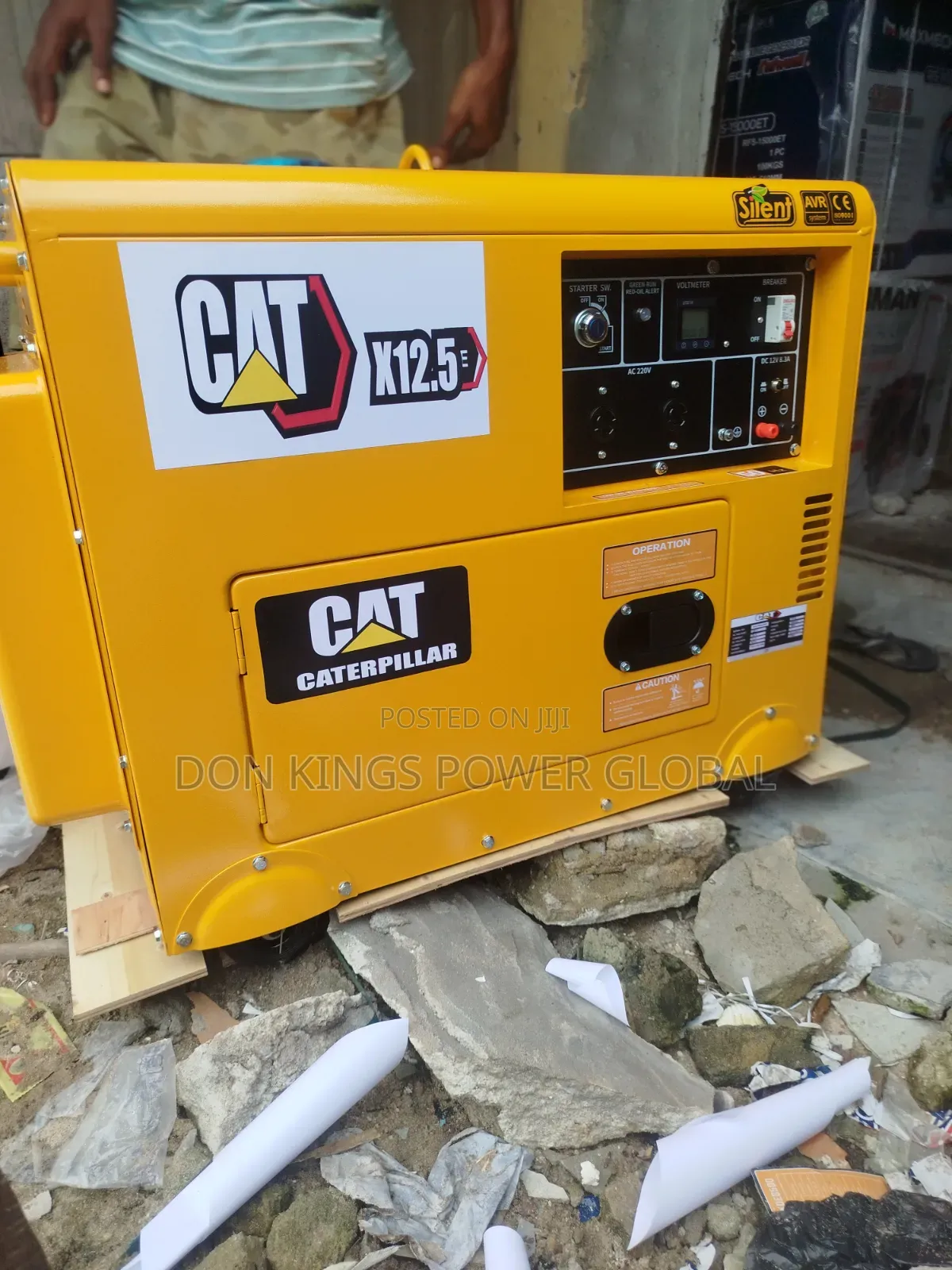 CAT 10.0KVA Soundproof Diesel Generator for House and Business
