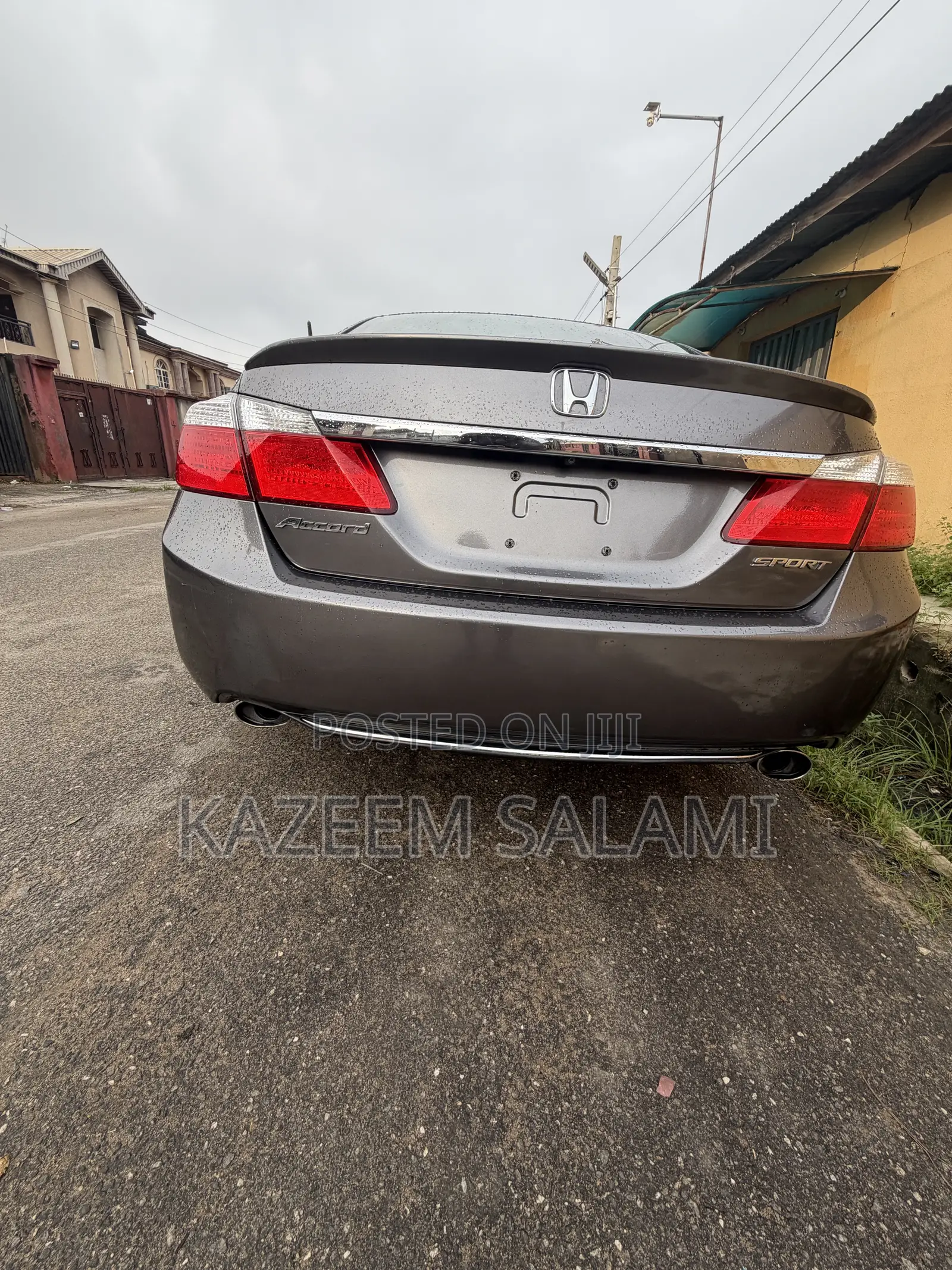 Honda Accord Sport 4dr Sedan FWD (2.4L 4cyl 2A) 2016 Gray