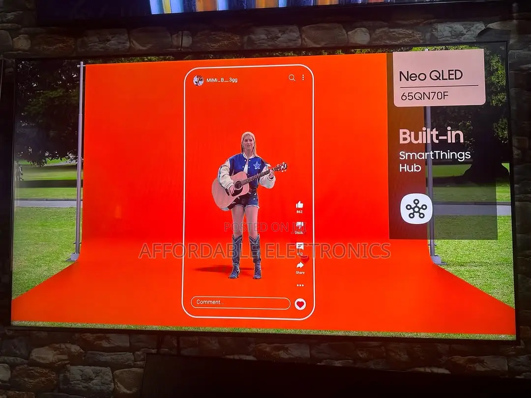 65” Samsung Neo Qled Display Smart TV