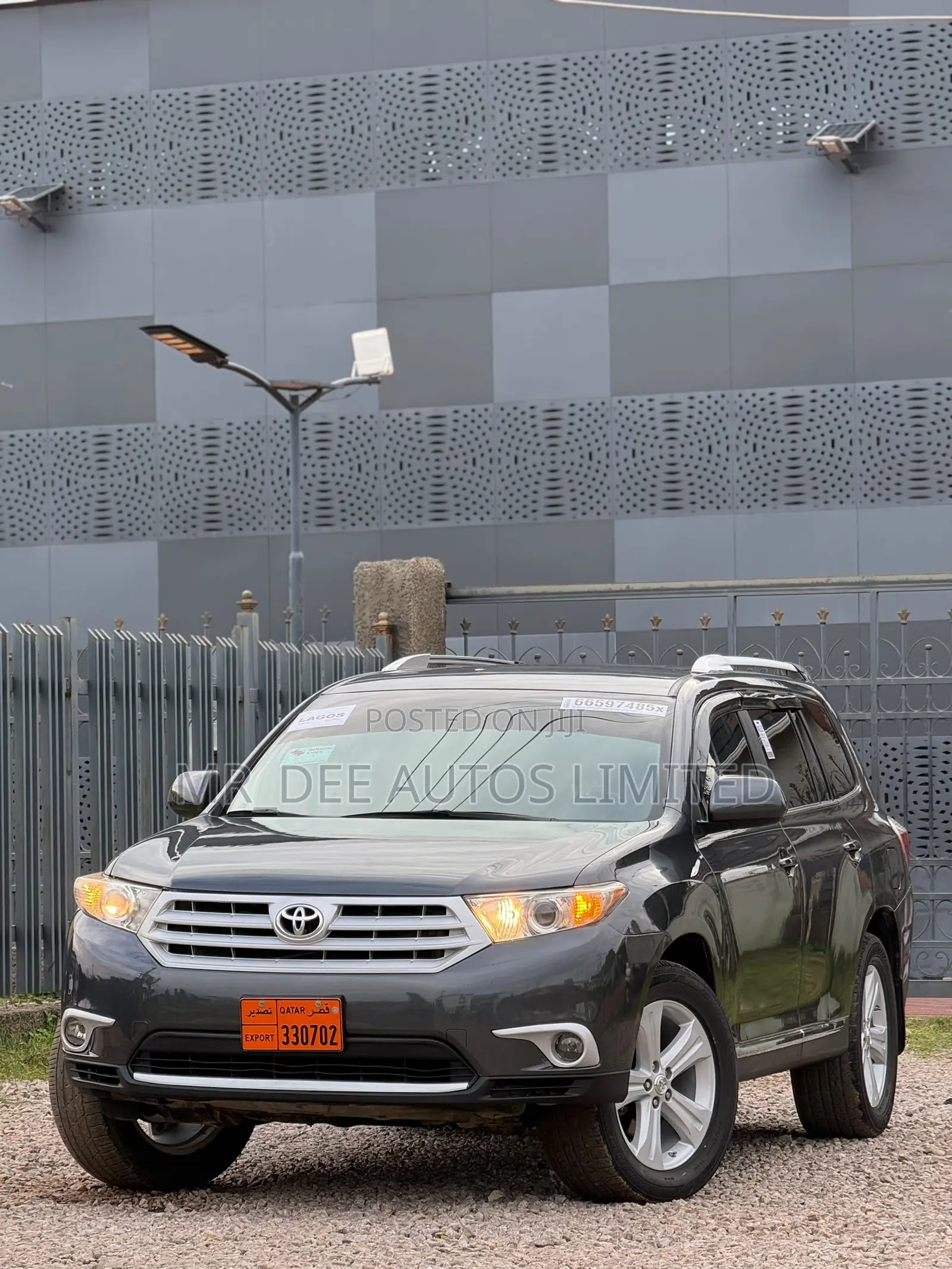 Toyota Highlander 2011 Gray