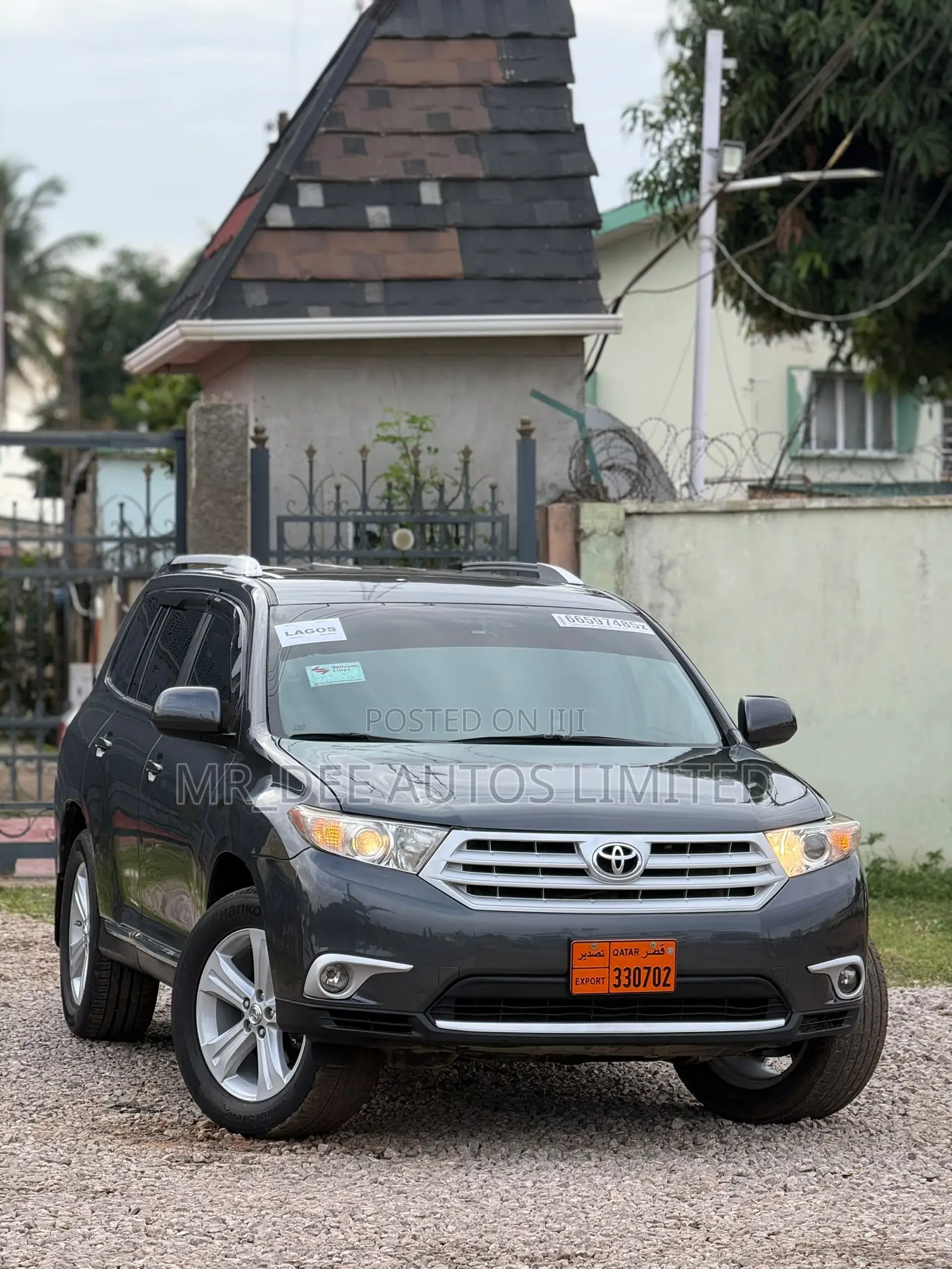 Toyota Highlander 2011 Gray