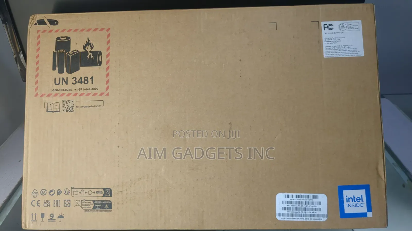 New Laptop HP ZBook Fury 16 G9 32GB Intel Core i7 SSD 512GB