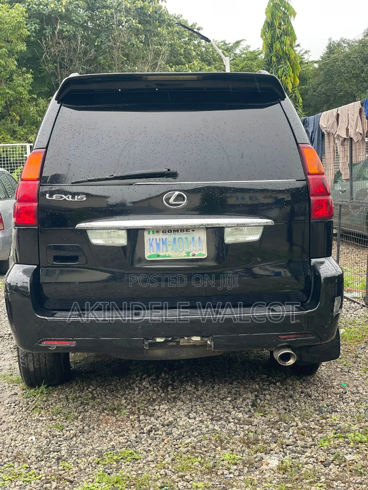 Lexus LX 470 Sport Utility 2007 Black