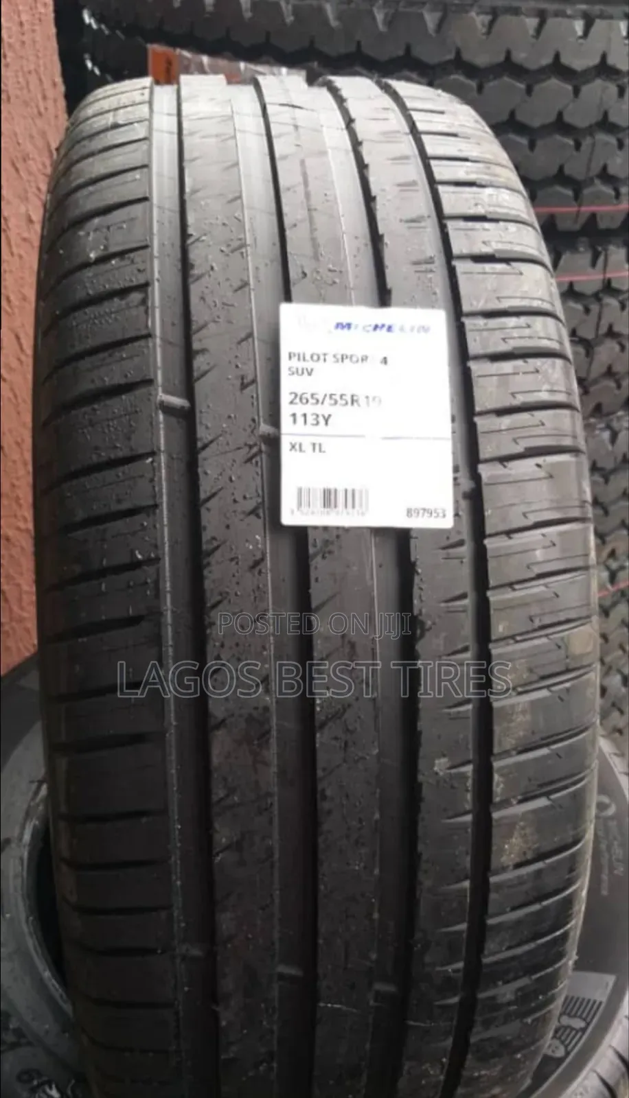 Premium Michelin Pilot Sport 4 SUV Tyre – 265/55r19 113Y
