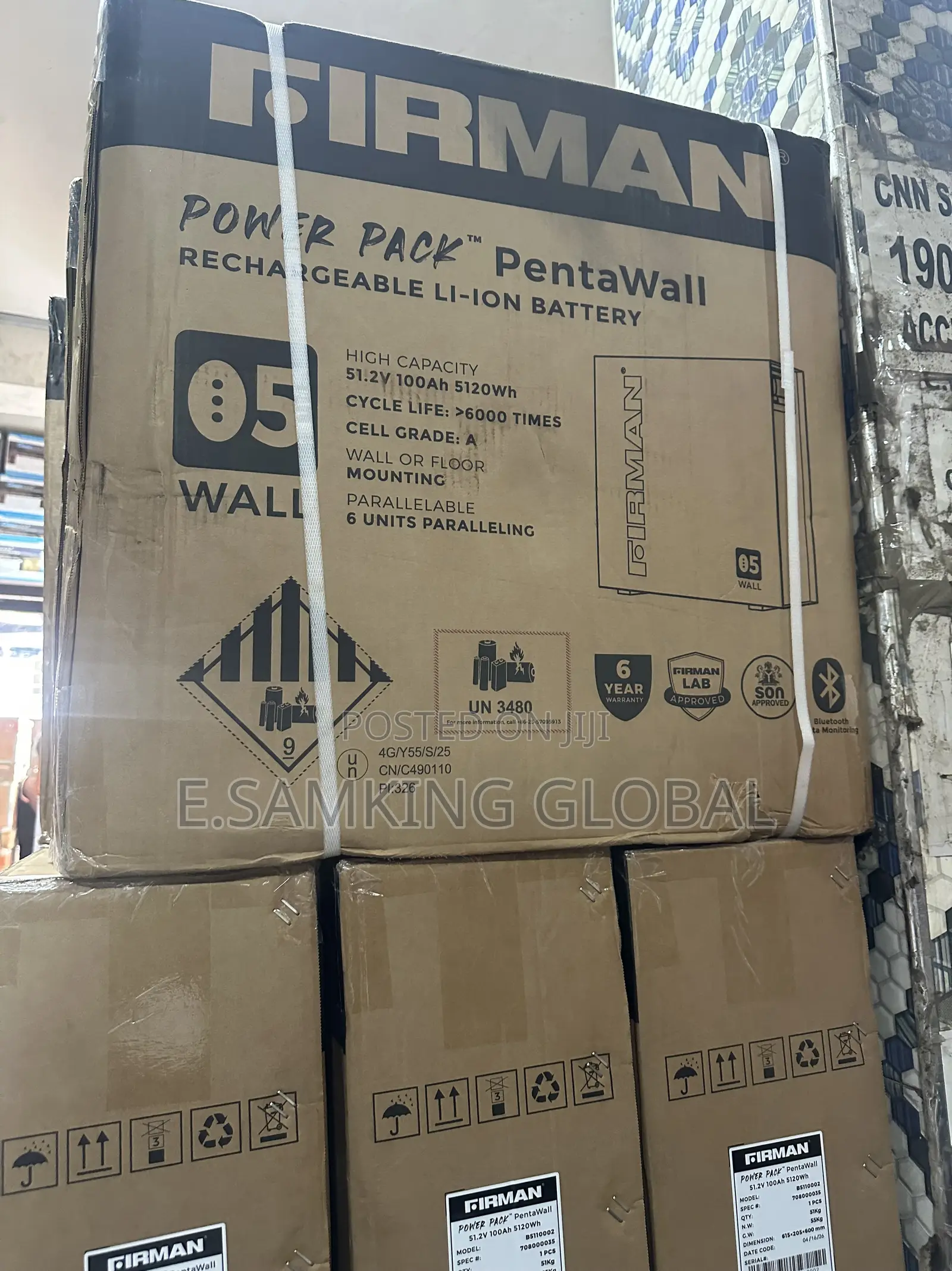 5kwh Firman Lithium Ion Battery