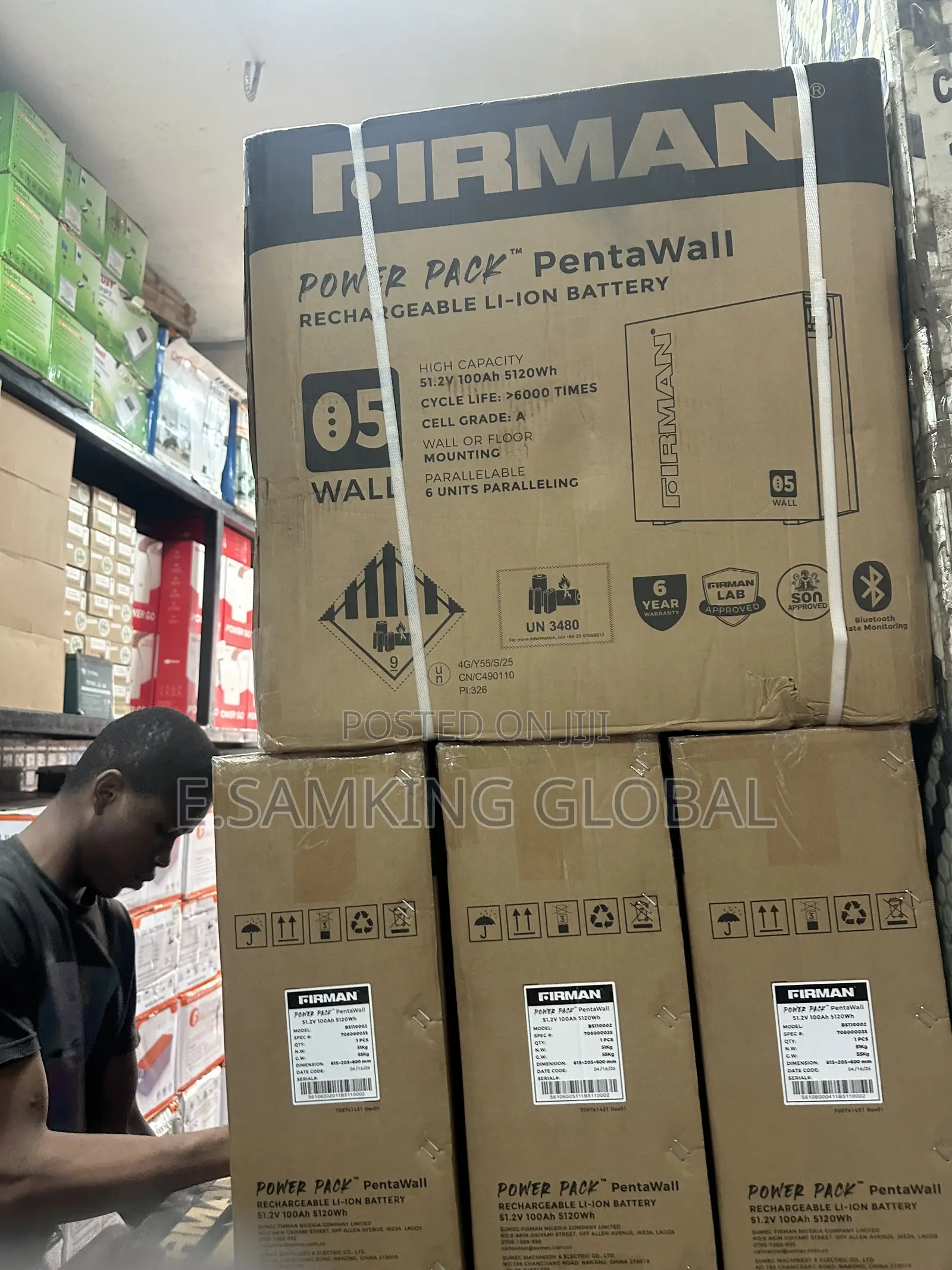 5kwh Firman Lithium Ion Battery