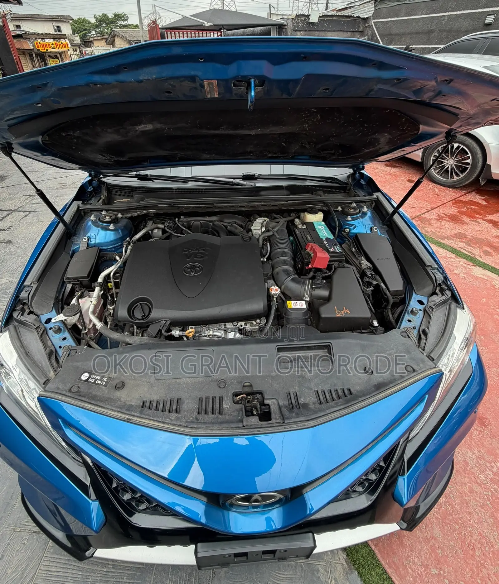 Toyota Camry XSE V6 FWD (3.5L 6cyl 8AM) 2018 Blue