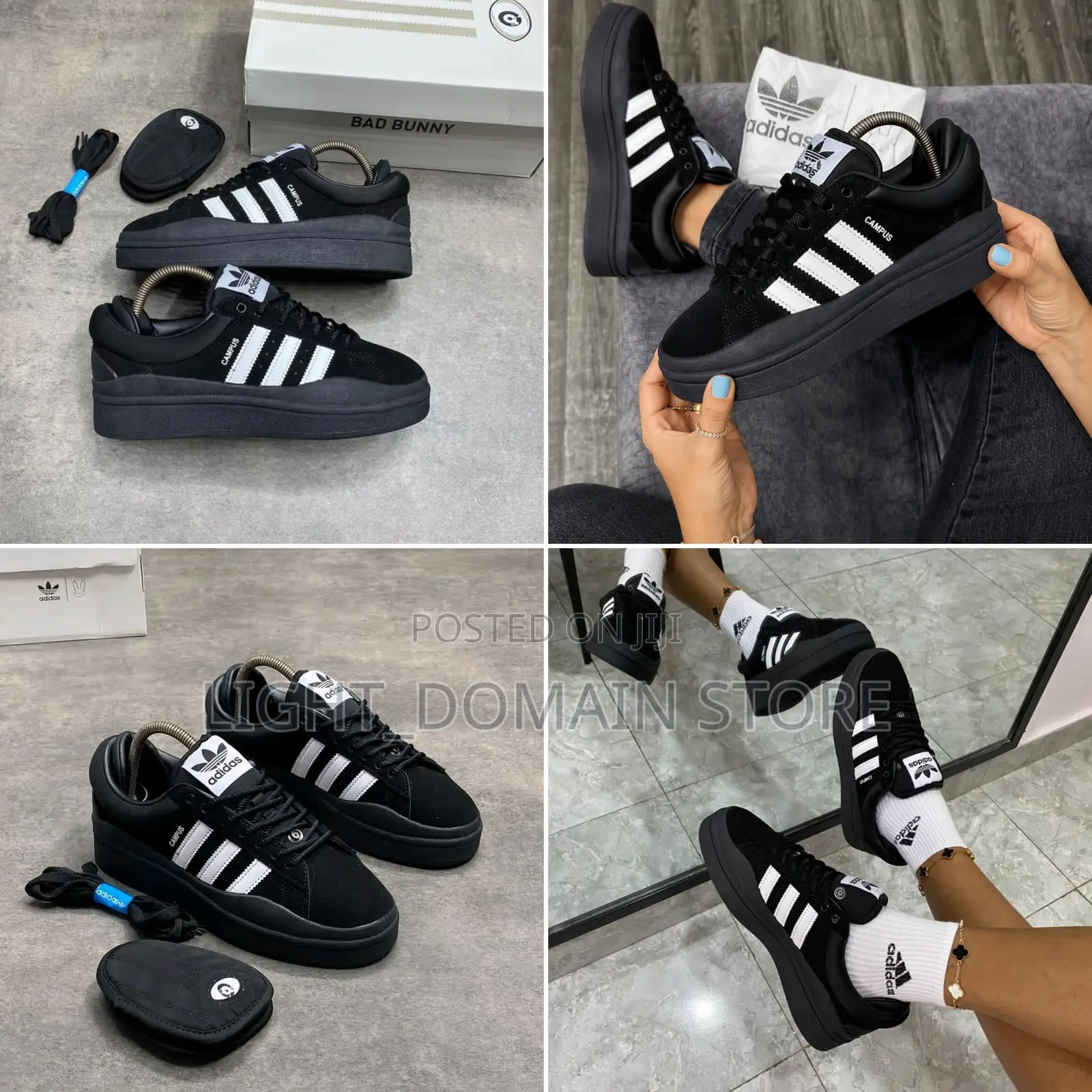 Premium Adidas Campus Bad Bunny