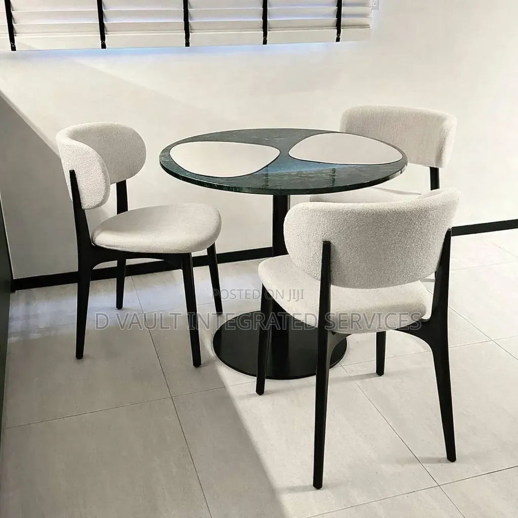 3 Seater Wooden Dining/ Marble Dining
