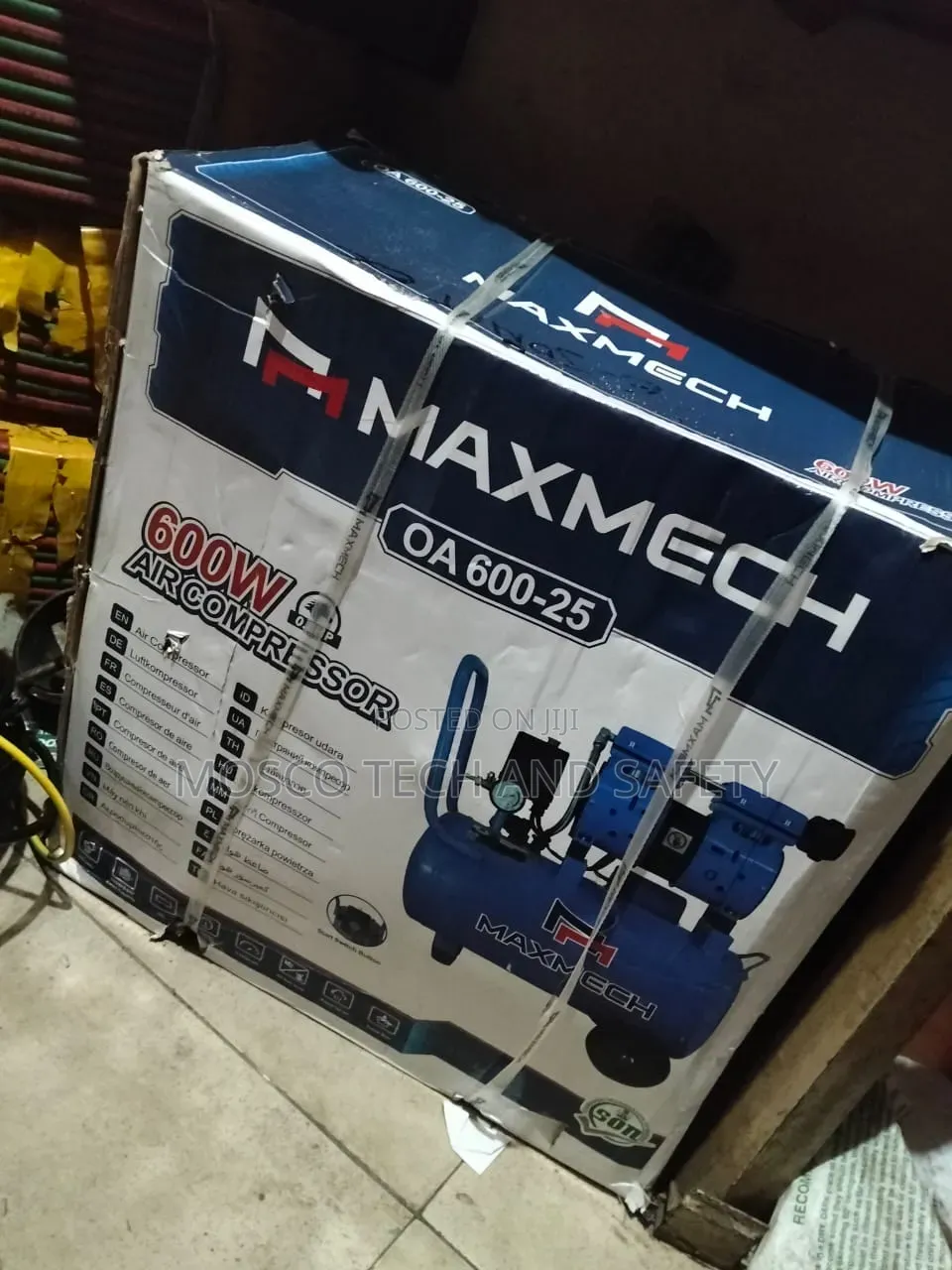 Maxmech 600W 25L Oil-Free Air Compressor